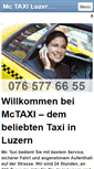 Mobile Screenshot of mctaxi.ch